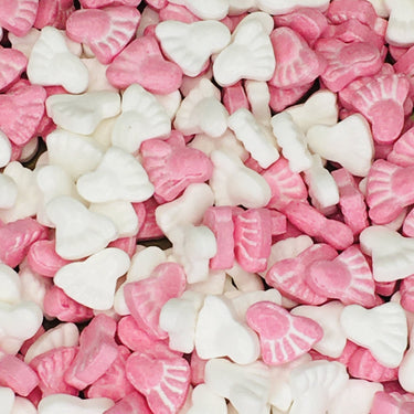 Pink Baby Footprint Sprinkles - Cool Mom Sprinkles